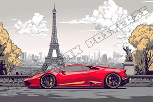 lamborghini in Parijs